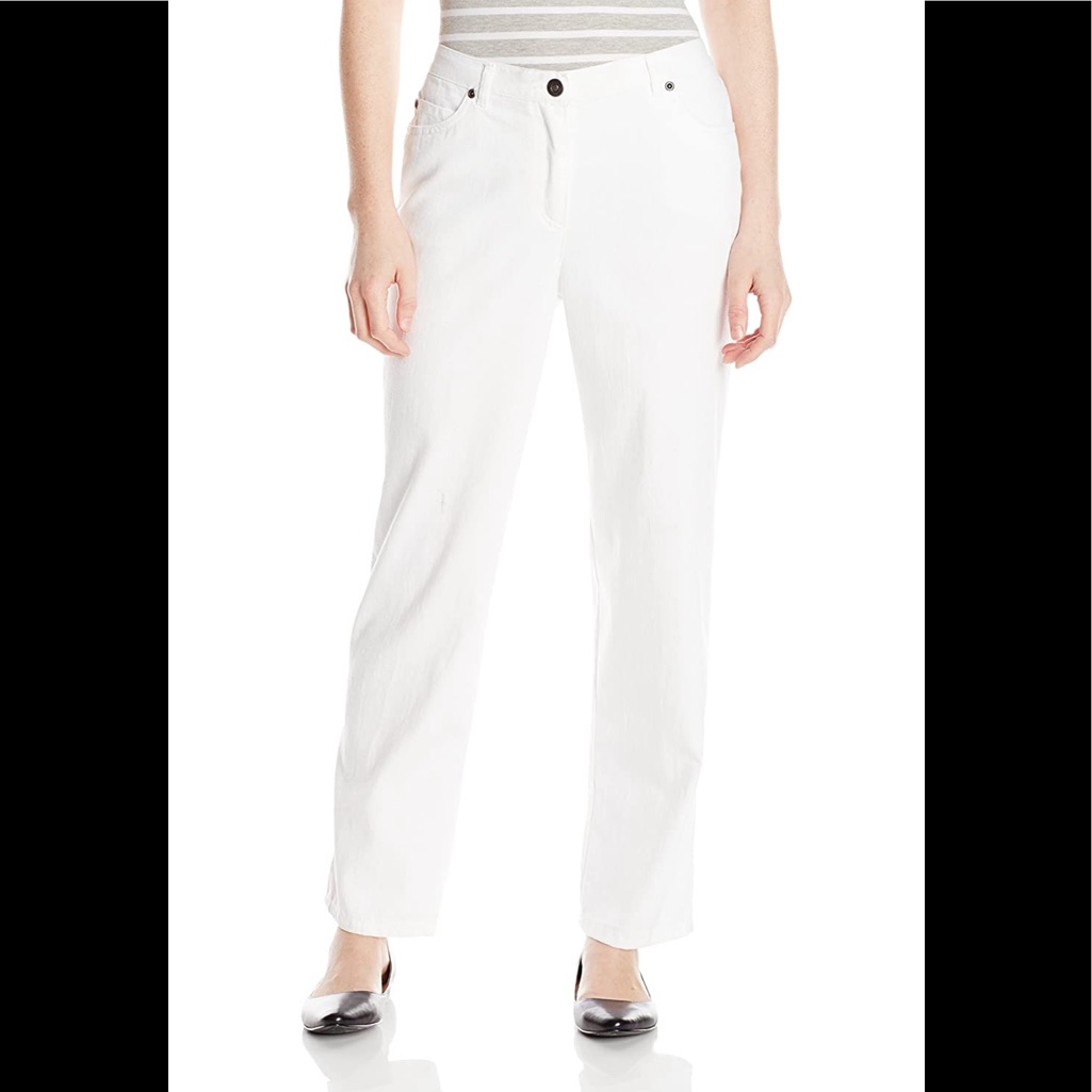 Ruby Red White Pants